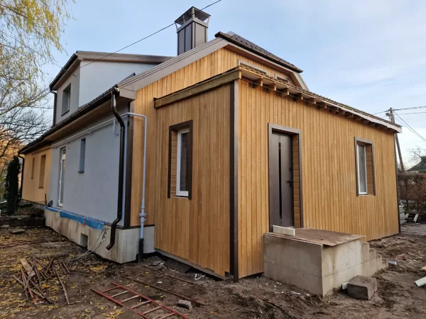 Mājas siltināšana, dekors un vagondēlis